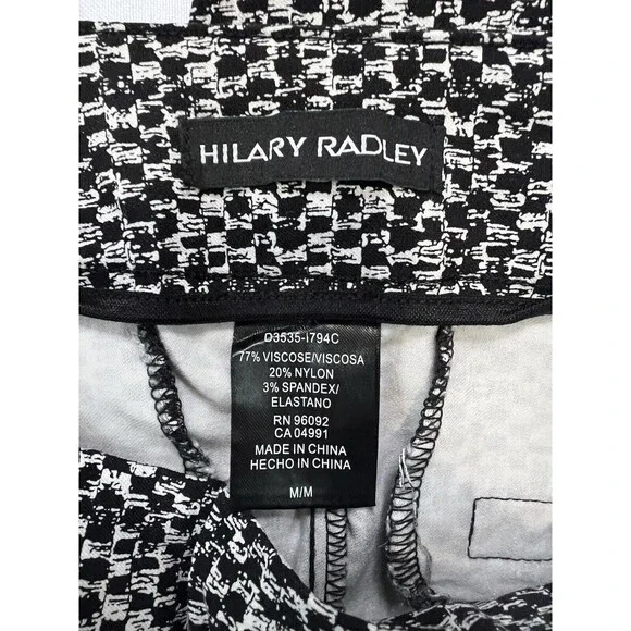 Hilary Radley Crop Pull On Pants Size M - Picture 4 of 4